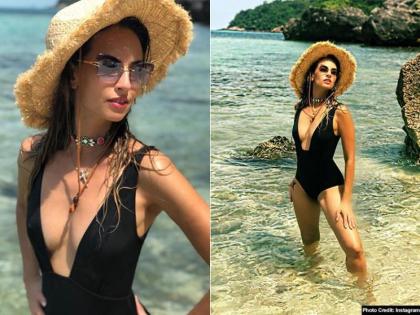 अरबाजच्या कथित गर्लफ्रेन्डने लावला हॉटनेसचा तडका, फोटो पाहून चाहते घायाळ!