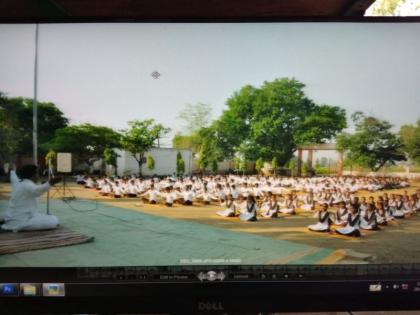 Yoga Pranayama Camp at K K Ha Kakoda | कुºहा काकोडा येथे योग प्राणायाम शिबिर