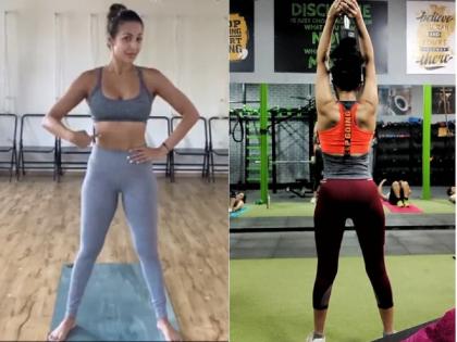 You will be amazed to Yoga Moves OF Marathi actress Madhavi Nimkar who also competes with Malaika in terms of fitness | फिटनेसच्या बाबतीत मलायकालाही टक्कर देते ही मराठमोळी अभिनेत्री, योगा मुव्हज पाहून व्हाल थक्क