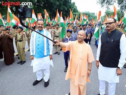 The world is amazed by India's bravery and courage, every Indian should hoist the tricolor at home - CM Yogi Adityanath | भारताचे शौर्य आणि धाडस बघू जग अचंबित, प्रत्येक भारतीयाने घरावर तिरंगा फडकवावा -CM योगी आदित्यनाथ