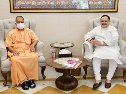 jp nadda appreciates yogi adityanath and uttar pradesh govt | “उत्तर प्रदेशमुळे देशाचे राजकारण बदलले, योगींनी UP ला आघाडीचे राज्य बनवले”