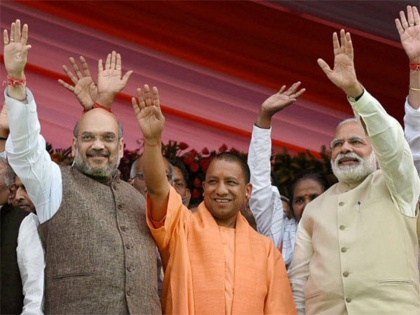 UP Elections 2022 | BJP's strength increases in UP, merger of 2 parties and support announced by 5 unions and parties | UP Election: यूपीत भाजपची ताकद वाढली, 2 पक्षांचे विलीनीकरण आणि 5 संघटनांनी जाहीर केला पाठिंबा