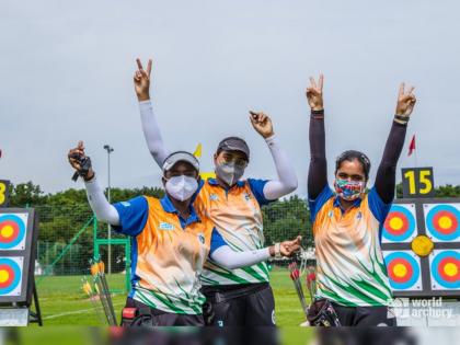 World Youth Archery Championship : Indian under-18 Compound women’s team created World Record  | लय भारी; जागतिक स्पर्धेच्या पात्रता फेरीत भारतीय तिरंदाजांनी नोंदवला विश्वविक्रम!