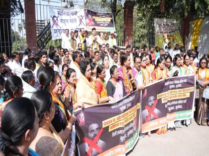 bjp protest against rahul gandhi in nagpur | राहुल गांधींविरोधात भाजपचे नागपुरात आंदोलन