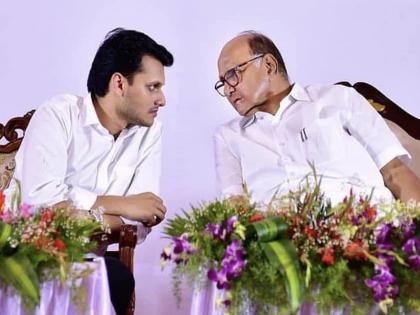 Ajit Pawar's nephew Yogendra pawar will make a political entry in the Sharad Pawar faction, a shock to Ajit pawar? | अजितकाकांना धक्का, सख्खा पुतण्या करणार शरद पवार गटात राजकीय एन्ट्री?