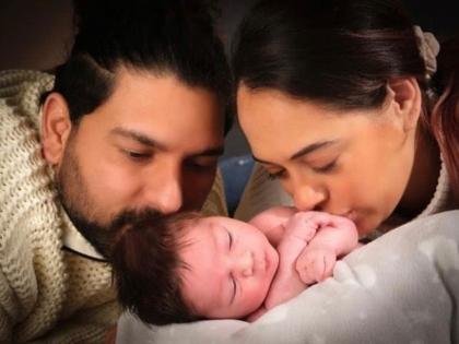 Welcome to the world Orion Keech Singh!; Yuvraj Singh reveals, ‘Our son will be called son Orion Keech Singh’ | Yuvraj Singh son Name reveal : युवराज सिंग मुलगा ओळखला जाणार ‘Orion Keech Singh’ या नावानं; पाहा त्याचा Cute Photo