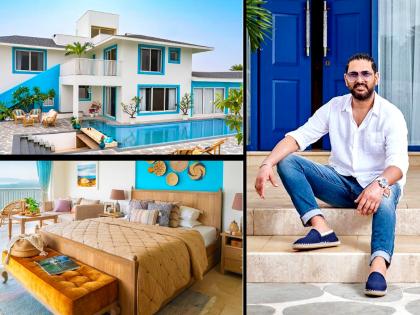 Indian Cricketer yuvraj singh luxurious villa in goa now open for exclusive stays to public see photos | Yuvraj Singh: क्या बात है! युवराज सिंगच्या गोव्यातील आलिशान बंगल्यात करता येणार मुक्काम;  पाहा कधी आणि कसं...