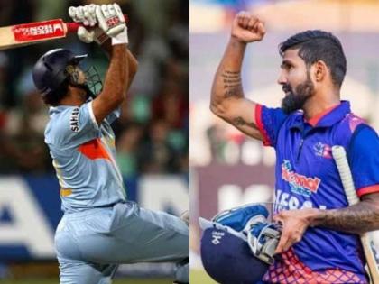 Asian Games 2023: Dipendra Singh breaks Yuvraj Singh’s record, smashes fifty in just 9 balls | टी२०चा नवा 'सम्राट'; नेपाळच्या दिपेंद्रने मोडला युवराज सिंगचा विक्रम, मारले ८ षटकार