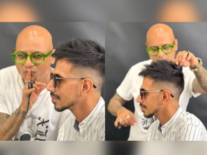 team india player yuzvendra chahal new haircut aalim hakim photo ipl 2022 memes social media | IPL नंतर युजवेंद्र चहलनं केला नवा हेअरकट; चाहते म्हणाले, "५० रुपयांत तर यापेक्षा चांगला…"
