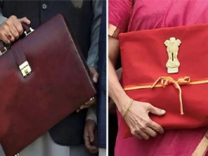 Budget news 2021: मामीनं दिलेल्या लाल कापडात निर्मला सीतारामन यांनी सादर केलं होतं पहिलं बजेट; हळदी कुंकवानं लिहिलं होतं शुभ लाभ