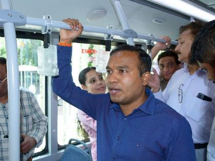 10 air-conditioned-buses again in our bus fleet; Inaugurated by Nagpur Municipal Commissioner | आपली बसच्या ताफ्यात पुन्हा १० वातानुकूलित ई-बसेस; मनपा आयुक्तांच्या हस्ते लोकार्पण