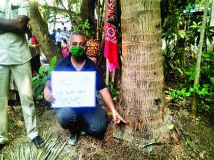 People's movement to save the trees in Borivli | बोरीवलीत झाडांना वाचविण्यासाठी नागरिकांचे आंदोलन