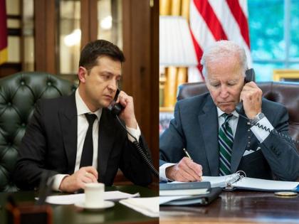 Joe Biden lashes out at Ukraine president over phone; A 'thank you' led to a big uproar | युक्रेनच्या राष्ट्राध्यक्षांसोबत फोनवर बायडेन भडकले; एका 'थँक्यू'वरून मोठे नाराजीनाट्य घडले