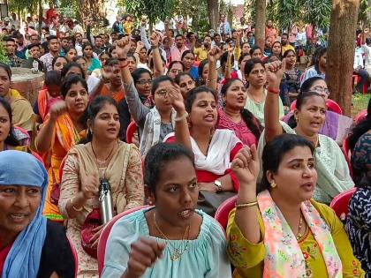 95 percent of employees participated in the state-wide strike of mahavitaran mseb | वीज वितरणाच्या राज्यव्यापी संपात ९५ टक्के कर्मचारी सहभागी