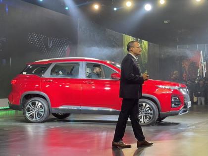 Auto Expo 2023: New MG Hector Launched with Traffic Jam Assist price range start from 14.73 lakhs to 22 lakhs; Safari, Creta, Grand Vitara broke... | Auto Expo 2023: ट्रॅफिक जॅम असिस्टसह नवी एमजी हेक्टर लाँच; सफारी, क्रेटा, ग्रँड विटाराला तोड मिळाला...