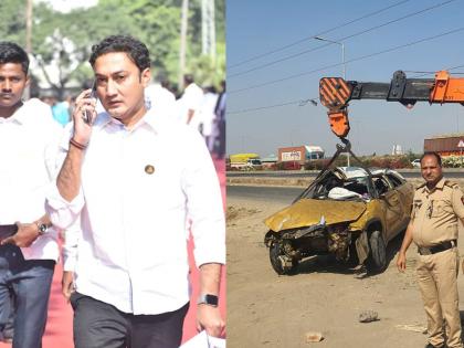 MLA Sandeep Kshirsagar's uncle died in a car accident on Solapur Dhule highway | आमदार संदीप क्षीरसागर यांच्यावर दु:खाचा डोंगर; मामांचा कार अपघातात मृत्यू 