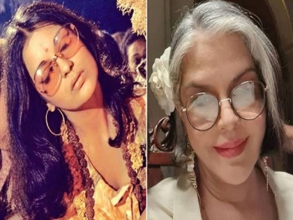 zeenat aman celebrate 50 years in film industry actress change the trend of bollywood | पांढरे केस, मोठ्या फ्रेमचा चष्मा...! 50 वर्षात इतकी बदलली ‘झीनी बेबी’!!