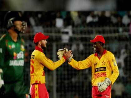 BAN vs ZIM, 5th T20I match Zimbabwe win final match to avoid series sweep against Bangladesh, sikandar raza hero of the match, read here details  | BAN vs ZIM : झिम्बाब्वेचे शाकीब अल हसनला चोख प्रत्युत्तर; अखेरच्या सामन्यात बांगलादेश चीतपट