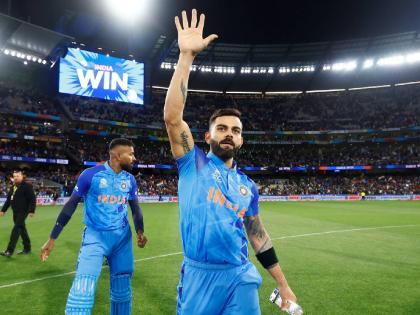 Virat Kohli refuses to call himself 'GOAT', Say Sachin Tendulkar and former West Indies cricketer Viv Richards as the two players who are the 'GOAT' for him | मी 'GOAT' नाही! विराट कोहलीनं दोन खेळाडूंना दिला हा मान, एक सचिन तेंडुलकर अन् दुसरे....