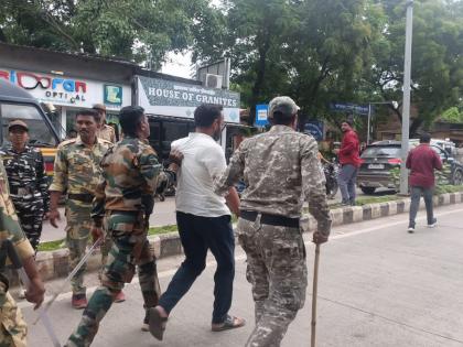 Sambhaji Bhide supporters' agitation denied permission, activists arrested in solapur | संभाजी भिडे समर्थकांच्या आंदोलनाला परवानगी नाकारली, कार्यकर्त्यांची धरपकड