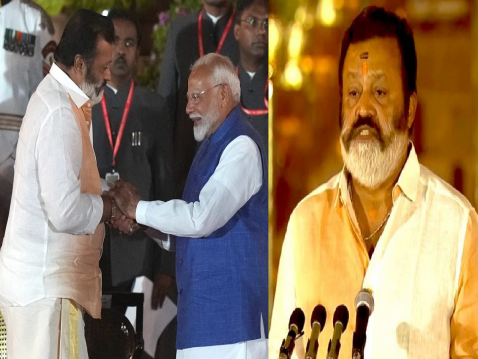 काल शपथ अन् आता मंत्रिपद सोडण्याची इच्छा? सुरेश गोपी यांनी स्वतः केला खुलासा, म्हणाले... काल शपथ अन् आता मंत्रिपद सोडण्याची इच्छा? सुरेश गोपी यांनी स्वतः केला खुलासा, म्हणाले...