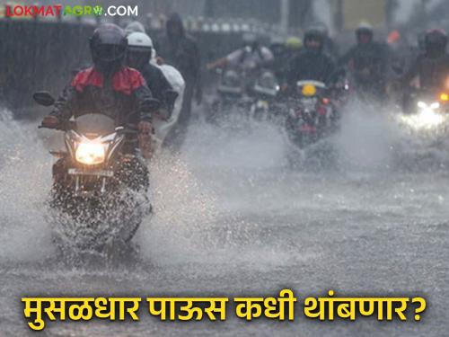Maharashtra Rain When will the torrential rain in the state stop? Meteorological Department gave important information | Maharashtra Rain : राज्यातील पावसाचं थैमान कधी थांबणार? हवामान विभागाने दिली महत्त्वाची माहिती