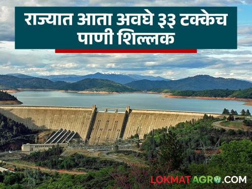 Only 33 percent of water is left in 2,997 water projects across the state; 3015 villages, mansions thirsty on tankers | संपूर्ण राज्यातील २,९९७ जल प्रकल्पांत आता अवघे ३३ टक्केच पाणी शिल्लक; ३०१५ गावे, वाड्यांची तहान टँकरवर