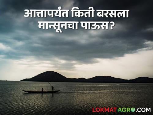 Monsoon Rain How much monsoon rain has rained in the state tll now | Monsoon Rain : राज्यात आत्तापर्यंत किती बरसला मान्सूनचा पाऊस? पाहा सविस्तर आकडेवारी