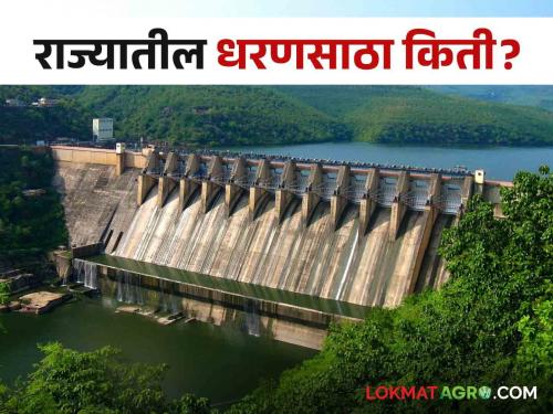 Dam water storage Maharashtra: Rainfall, what percentage of water storage is left in the state's dams? | Dam water storage Maharashtra: पावसाची ओढ, राज्यातील धरणांमध्ये किती टक्के पाणीसाठा उरलाय?