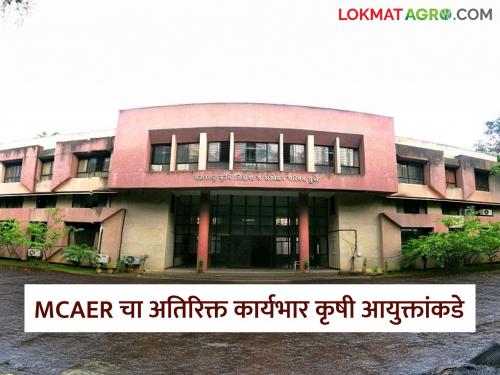 Additional charge of the Agricultural Council to Agriculture Commissioner Dr. Suraj Mandhare. | MCAER : कृषी परिषदेचा अतिरिक्त कार्यभार कृषी आयुक्त सूरज मांढरे यांच्याकडे