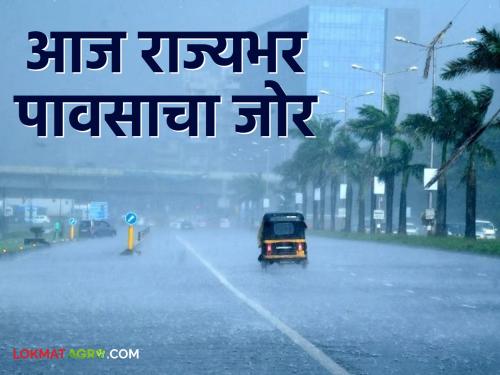 Maharashtra rain: Intensity of rain has increased, red alert in Sindhudurga, orange alert for these two districts including Kolhapur, rest... | Maharashtra rain: पावसाचा जोर वाढला, सिंधुदुर्गात रेड अलर्ट, कोल्हापूरसह या दोन जिल्ह्यांना ऑरेंज , उर्वरित ठिकाणी…