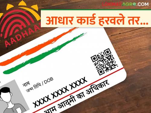 If you lose your Aadhaar card and forget the number, can you re-register? Find out in detail | आधार कार्ड हरवले, नंबरही विसरला तर आधार पुन्हा काढता येईल का? जाणून घ्या सविस्तर