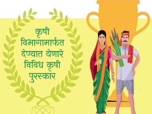 Various agricultural awards given by the Department of Agriculture | कृषी विभागामार्फत देण्यात येणारे विविध कृषी पुरस्कार