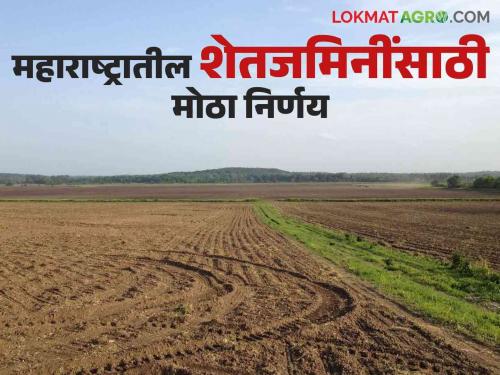 Fraud in agricultural land transactions will now be avoided The central government approved this big project read in detail | शेतजमीन व्यवहारातील फसवणूक आता टळणार केंद्र सरकारने या मोठ्या प्रकल्पाला दिली मान्यता.. वाचा सविस्तर