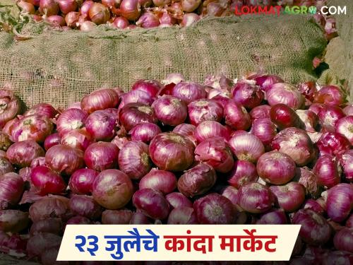 Kanda Market Deep Amavasya causes disruption in onion prices in market, read onion prices of July 23 | Kanda Market : दीप अमावास्येमुळे कांदा बाजारात बदल, वाचा 23 जुलैला काय भाव मिळाला?