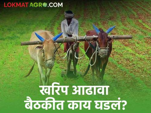 maharasshtra agriculture farmer Kharif review meeting What suggestions for farmers monsoon | रखडलेल्या खरीप आढावा बैठकीत नेमकं काय घडलं? शेतकऱ्यांसाठी काय केल्या सूचना?