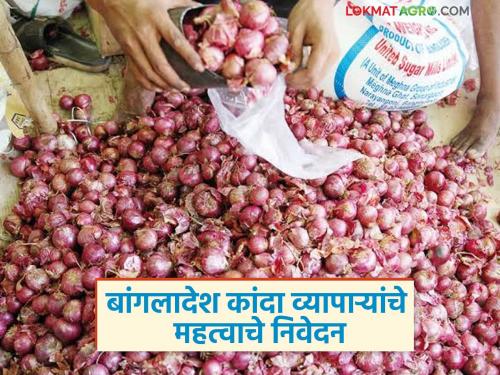 Latest news Kanda Niryat Issue Important statement from Bangladesh onion importers to local government | बांगलादेश कांदा आयातदारांकडून स्थानिक सरकारला महत्वाचं निवेदन, काय आहे हे पत्र? 