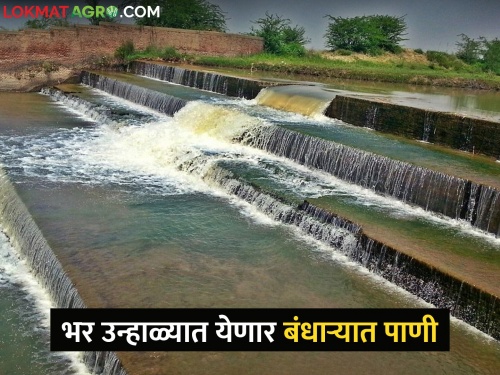 After 15 days, 0.58 Dalghmi water entered in Tarugavan Dam! | पंधरा दिवसानंतर तारूगव्हाण बंधाऱ्यात ०.५८ दलघमी पाणी दाखल !