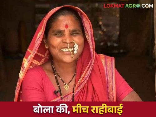 Rahibai Popere : Communication with Bijmata Rahibai to keep food chemical free | Rahibai Popere : अन्न विषमुक्त राहावं म्हणून बीजमाता राहीबाईंशी साधलेला संवाद