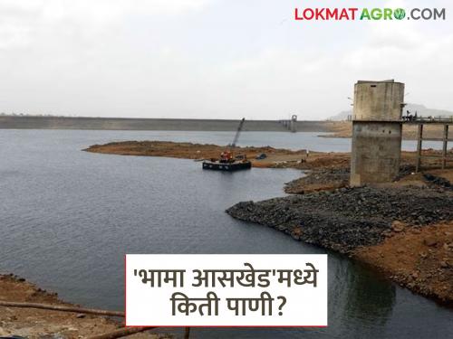 How much water is left in the Bhama Askhed Dam, which is important for four talukas in Pune district? | पुणे जिल्ह्यातील चार तालुक्यांसाठी महत्वाच्या असणाऱ्या भामा आसखेड धरणात उरला किती पाणीसाठा?