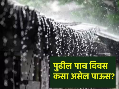 Except for Konkan and Vidarbha, the intensity of rain will subside in the next 5 days | कोकण व विदर्भ वगळता पुढील ५ दिवसात राज्यभर पावसाचा जोर ओसरणार