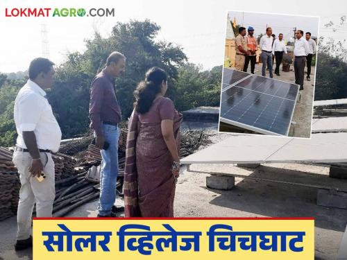 Latest News How Chichghat became first 'Model Solar Village' in Vidarbha, read in detail | Solar Village : चिचघाट कसे बनले विदर्भातील पहिले ‘मॉडेल सोलर व्हिलेज’, वाचा सविस्तर 