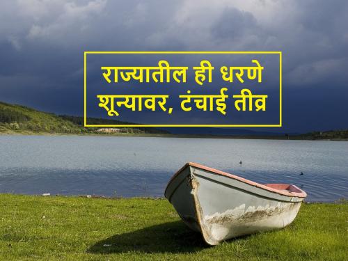 Dam water storage in Maharashtra, these 26 dams in the state including Ujni have zero percent water storage | Dam water storage: उजनीसह राज्यातील या २६ धरणांचा पाणीसाठा शून्य टक्क्यांवर 