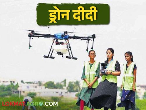 Drone Didi; Who is the standing in Farm, I fly the drone for agriculture spraying purpose | माळ्याच्या मळ्यामध्ये कोण गं उभी, ड्रोन उडवते मी रावजी!