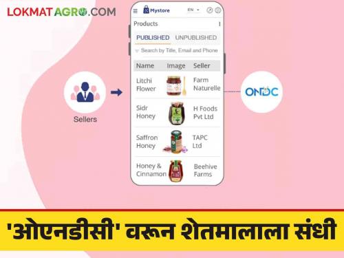 ONDC for Farmer : Huge opportunities for farmer companies to sell farm produce online from ONDC | ONDC for Farmer : ओएनडीसी वरून ऑनलाइन शेतमाल विक्रीसाठी शेतकरी कंपन्यांना मोठ्या संधी