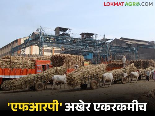 'FRP' will have to be paid in lump sum; Supreme Court rejects 'that' demand of the state government | 'एफआरपी' एकरकमीच द्यावी लागणार; राज्य शासनाची 'ती' मागणी सर्वोच्च न्यायालयाने फेटाळली