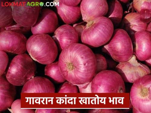 Kanda Bajar Bhav : The price of village onion has increased in this market committee of Ahilyanagar. | Kanda Bajar Bhav : अहिल्यानगरच्या या बाजार समितीत गावरान कांद्याचा दरात वाढ