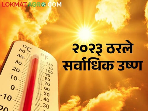 Be careful in time, 2023 has become the hottest year | वेळीच सावध व्हायला हवं, २०२३ ठरले सर्वाधिक उष्ण वर्ष