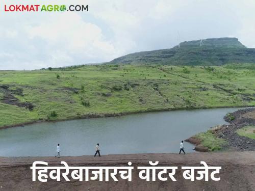 How is the water budget of ideal village Hiware bazar presented? Read in detail | आदर्श गाव हिवरेबाजारचा पाण्याचा ताळेबंद कसा मांडला जातो? वाचा सविस्तर