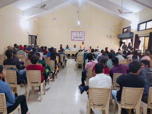 Bee keeper meeting held under bee keeping Spurthi cluster | बी कीपिंग स्फूर्ती क्लस्टर अंतर्गत मधपालक बैठक संपन्न